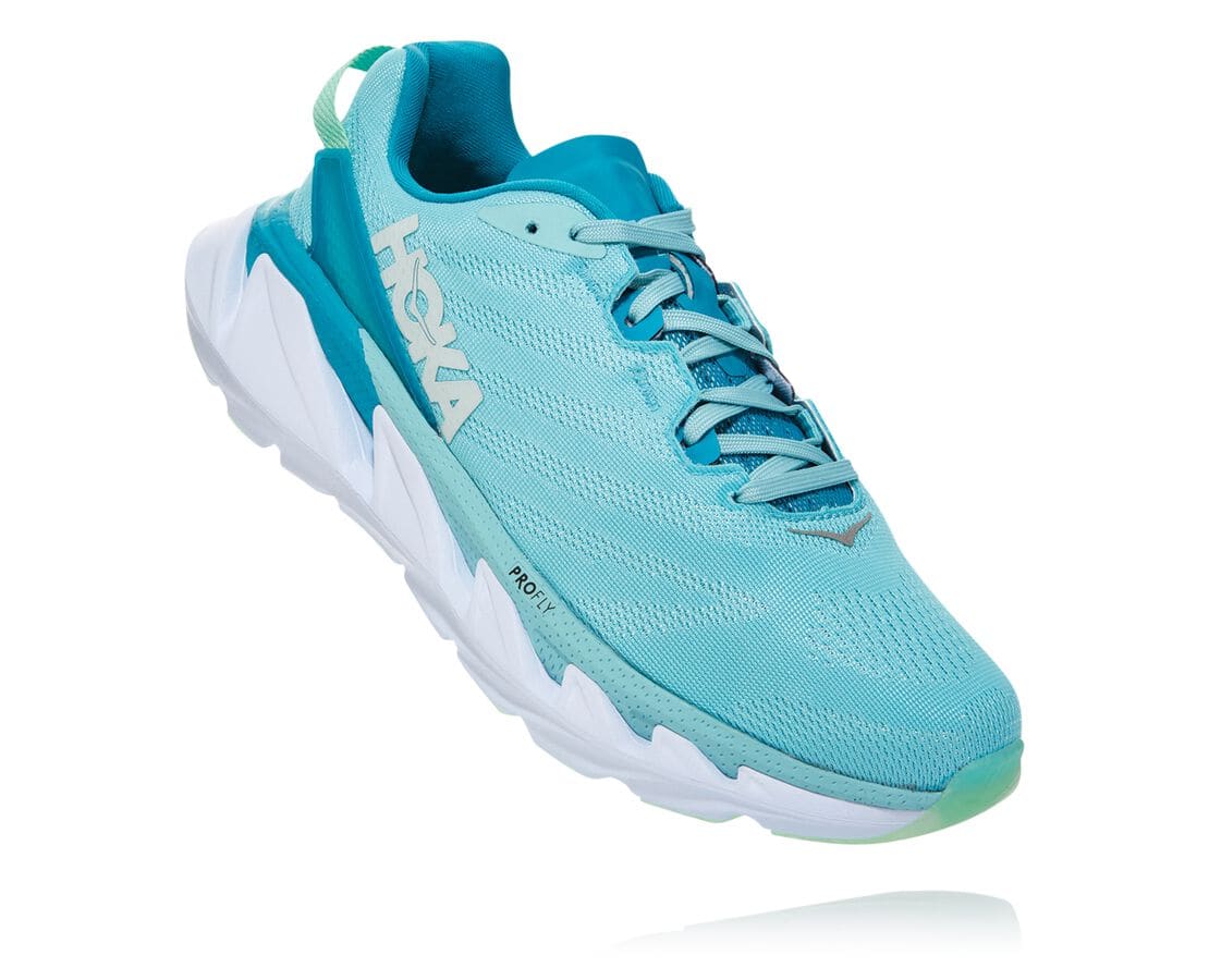 Hoka One One Elevon 2 South Africa - Womens Road Running Shoes - Turquoise / Blue,CYNRM-1860